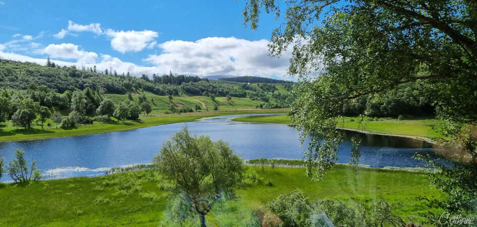 Vindueskig fra vores Skotlandstur.