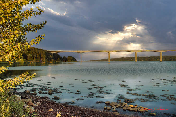 Vejle broen fra mit akiv