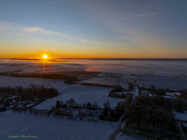 2026 jan 11 solopgang rimtåge minus 12 Brøndlund (59)