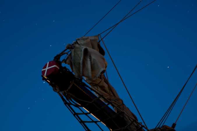 Stævn mast i Sønderborg Havn