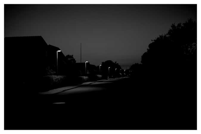 peace with lonely street light -1