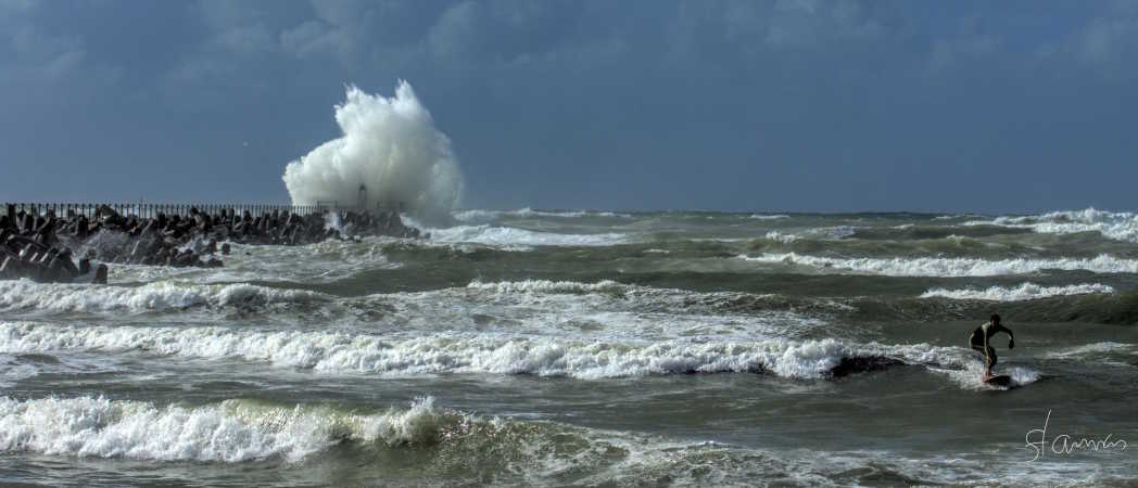 Ved Vesterhavet.