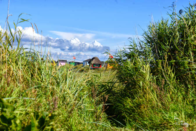 Små sommerhus på Ærø