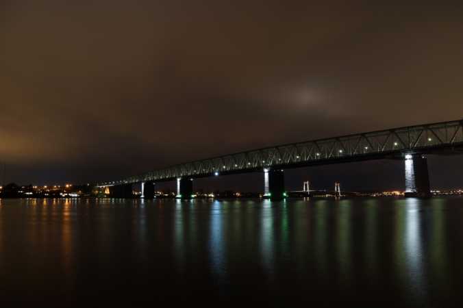 Lillebælt bro by night