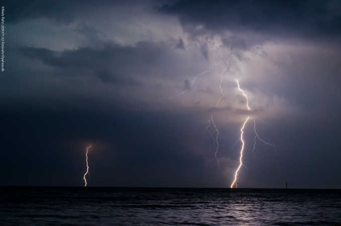 lightning..