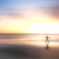 Abstrakt strand