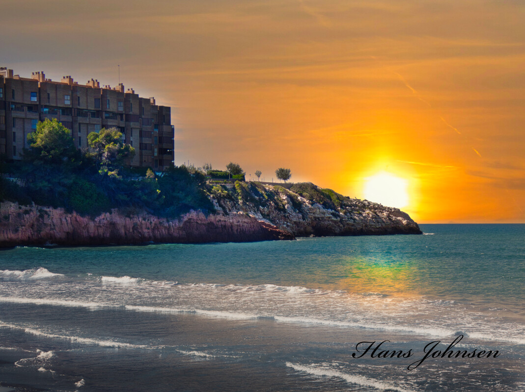 Aftenstemning i Salou – Hans Johnsen