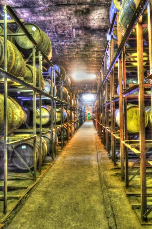 Whisky lager i Skotland  – verner baumann