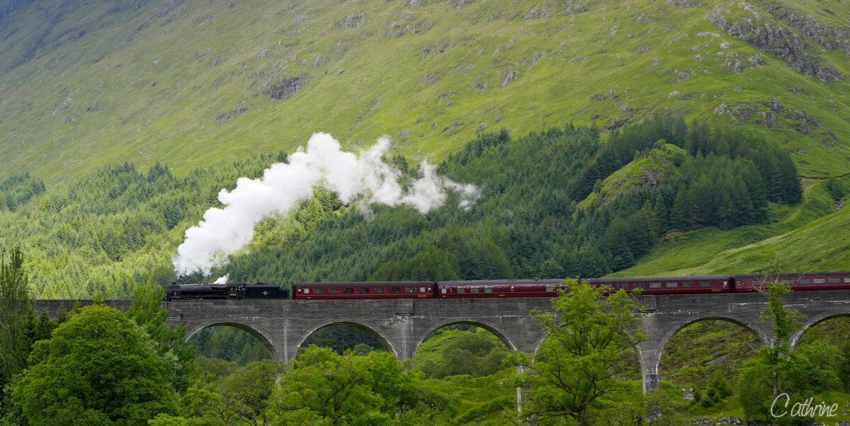 Jacobite Streamtrain. – Cathrine Christensen