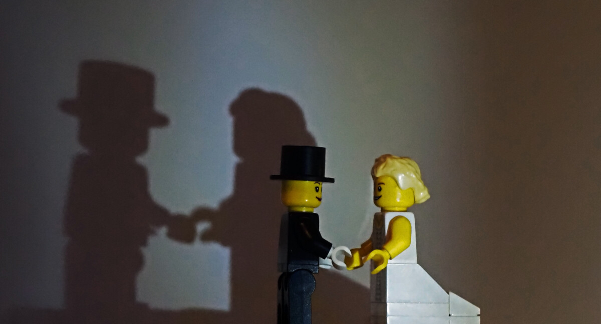 brudepar i LEGO – Bjarne "Bimmer" Nørgaard