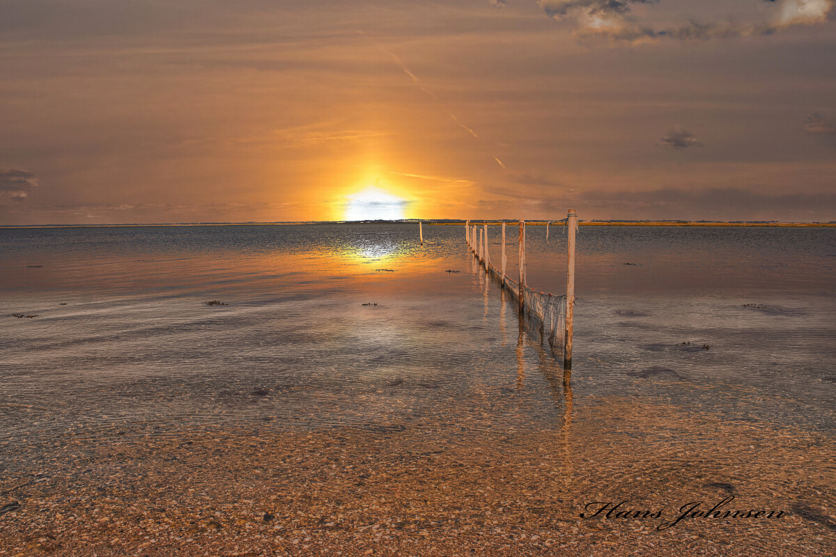 sol nedgang  – Hans Johnsen