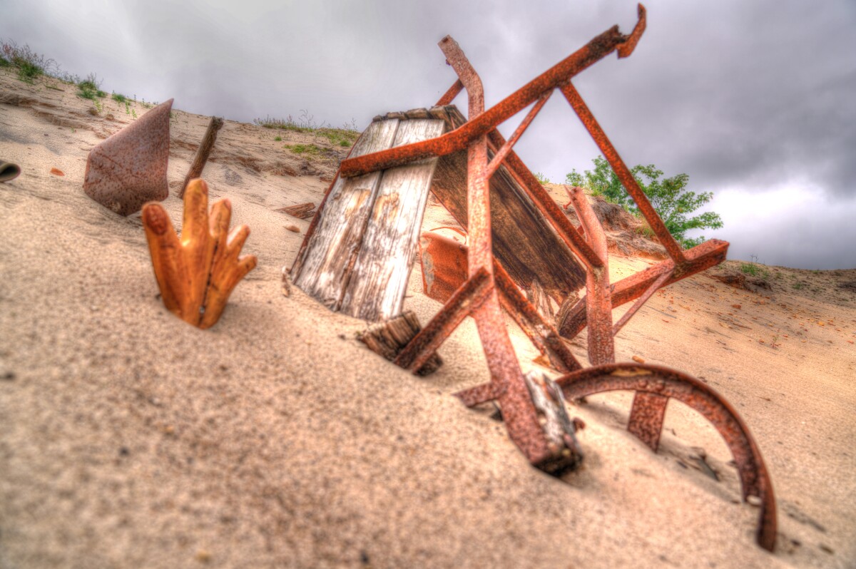 En sandskred HDR – verner baumann