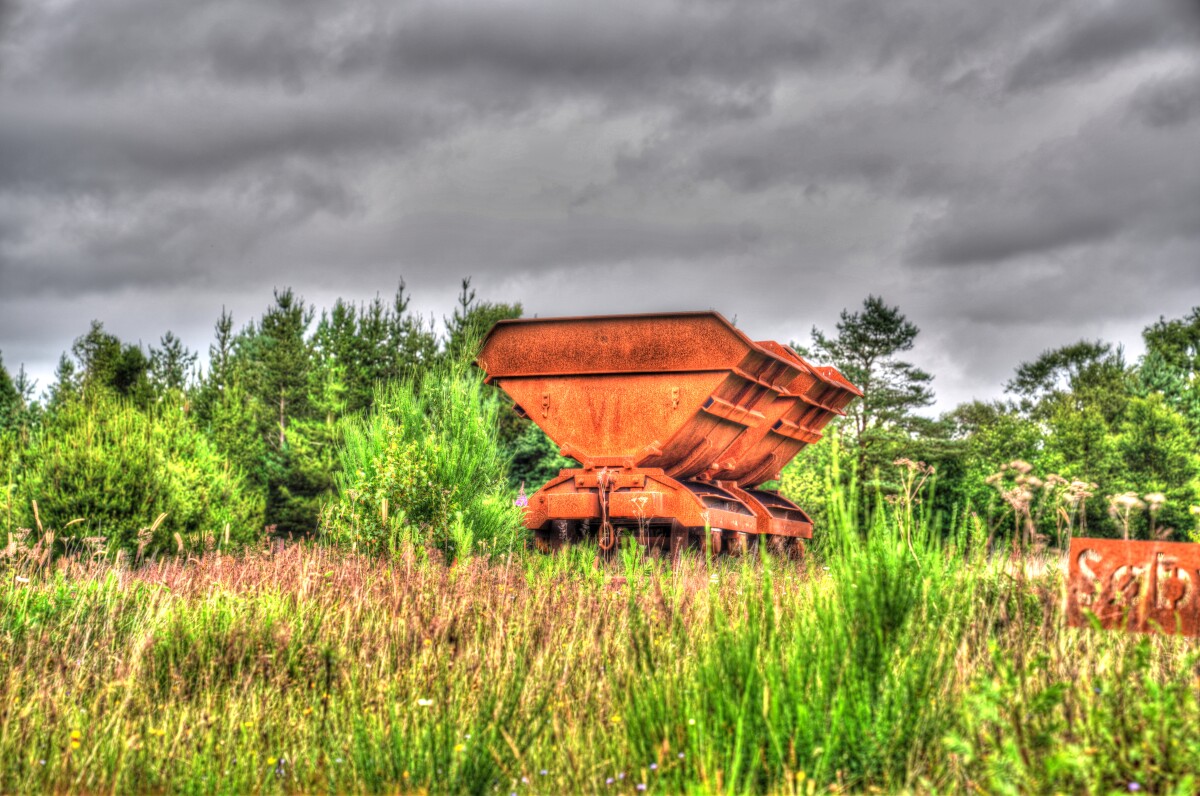 Rusten togvogn  HDR – verner baumann