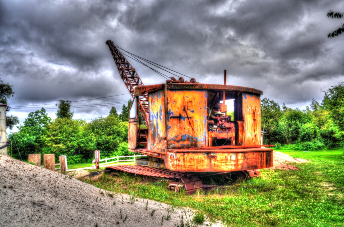 Rusten kran HDR – verner baumann