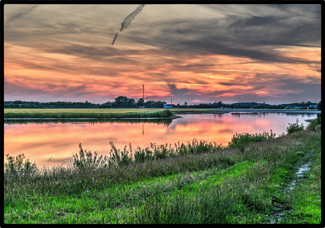 Solnedgang  – Hans Ejvind Nissen