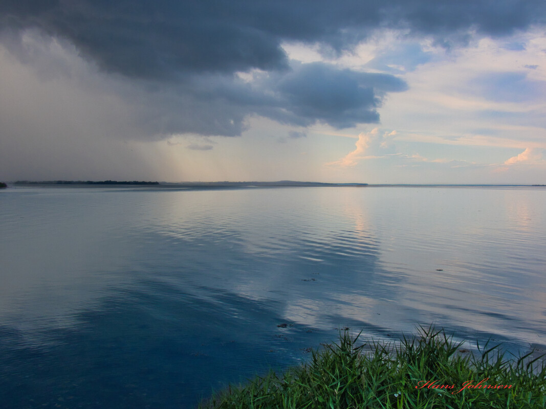 Regn ved årøsund – Hans Johnsen