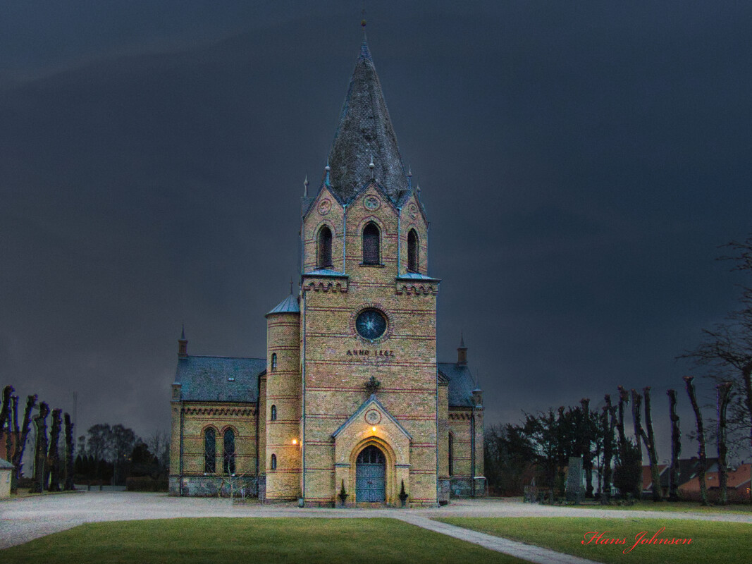 Kirke i Christiansfeld – Hans Johnsen