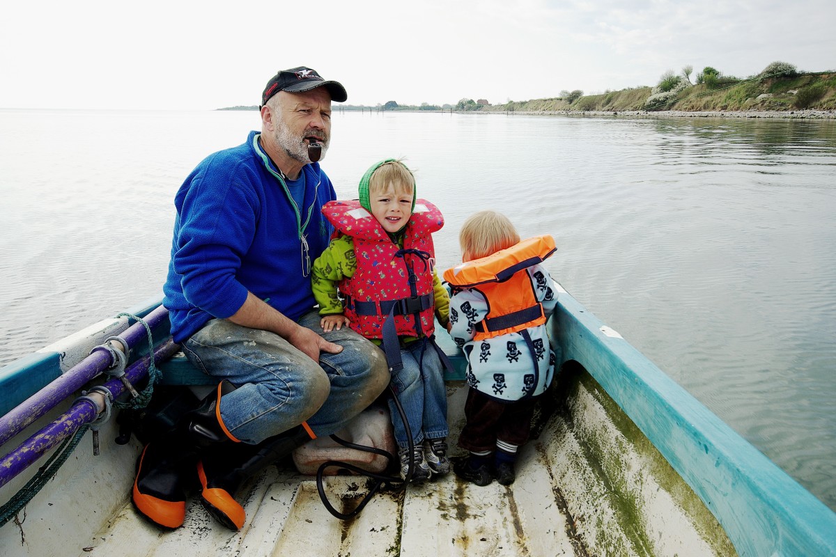 På tur med farfar – Hans Nissen