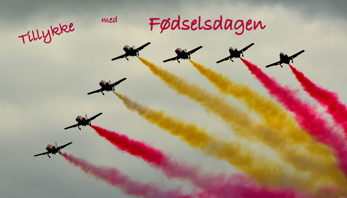 TILLYKKE MED FØDSELSDAGEN  – Benthe Sørensen