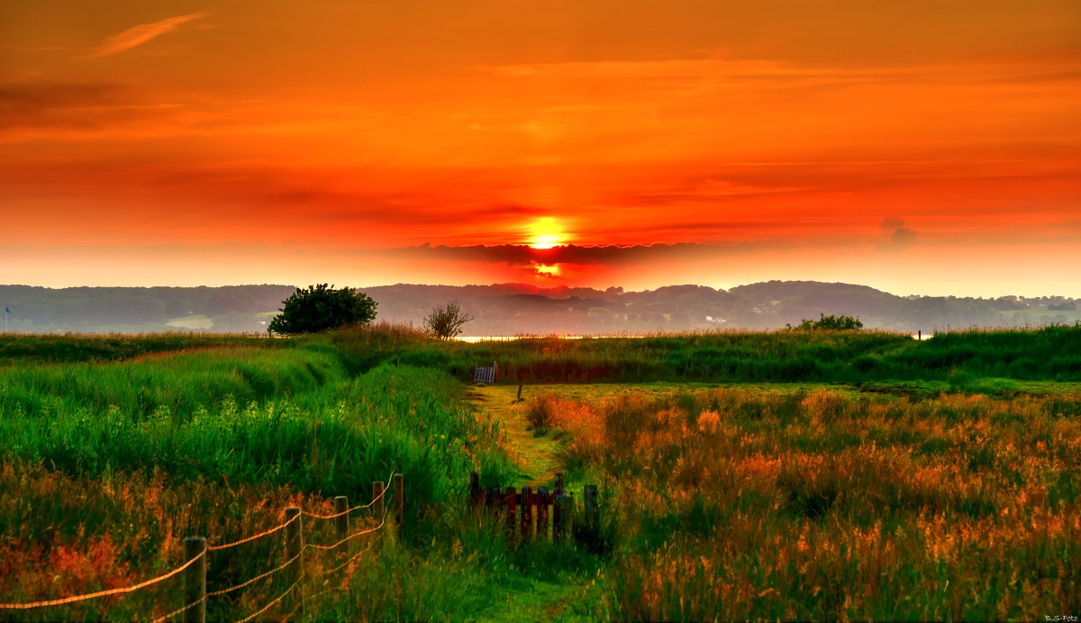 Solnedgang – Benthe Sørensen