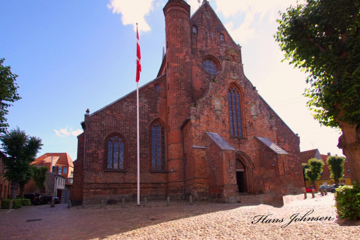 Haderslev domkirke.  – Hans Johnsen